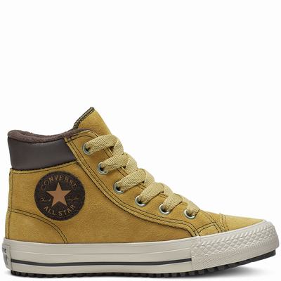 Converse Chuck Taylor All Star PC Boot - Lasten Matalavartiset Tennarit - Ruskea/Ruskea